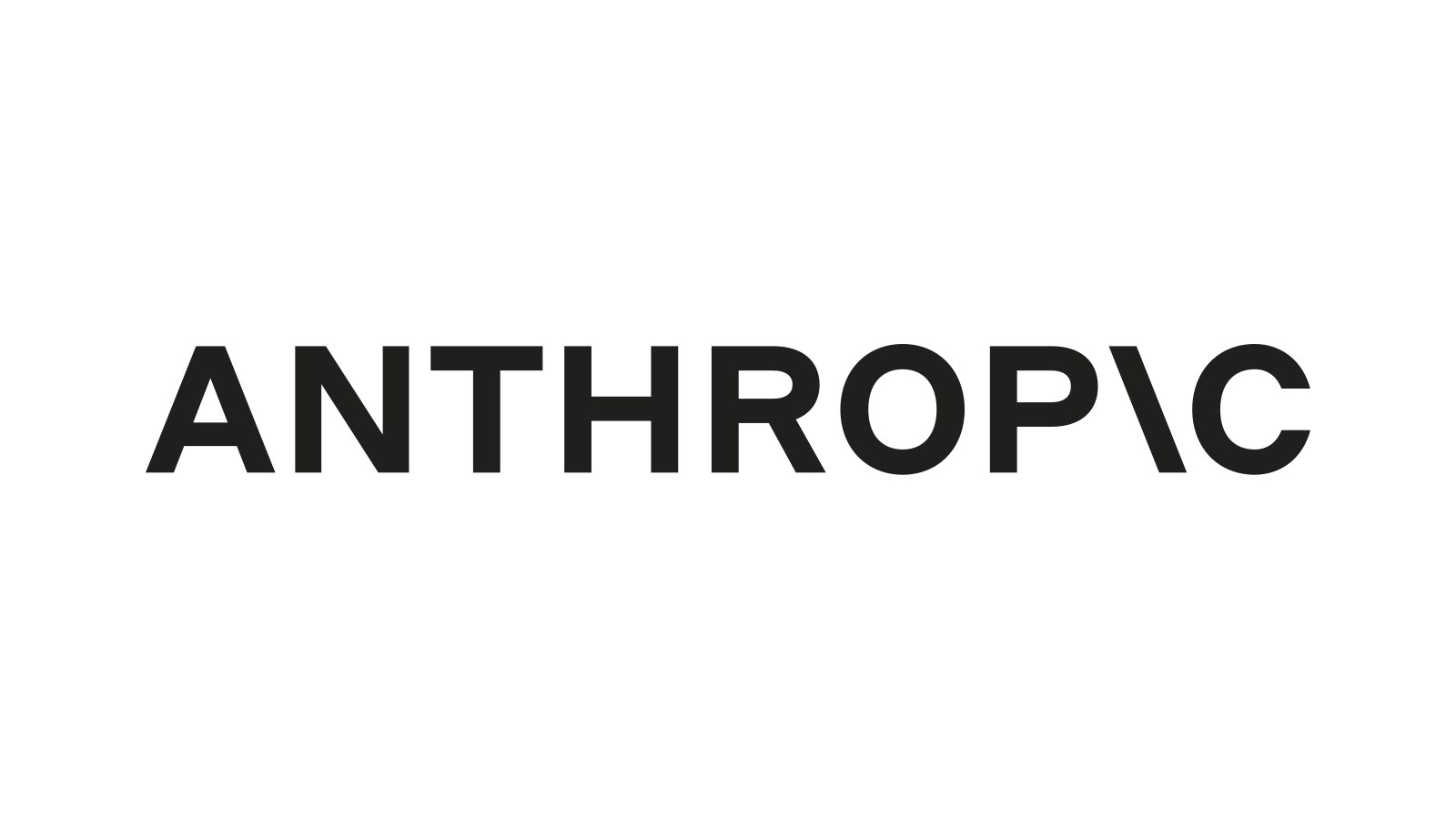 Logotipo da Anthropic, empresa que detectou e interrompeu a operação
