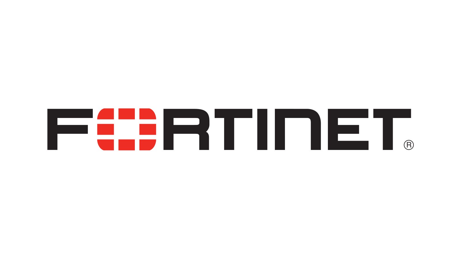 Logotipo da Fortinet, empresa de segurança que identificou e analisou a campanha