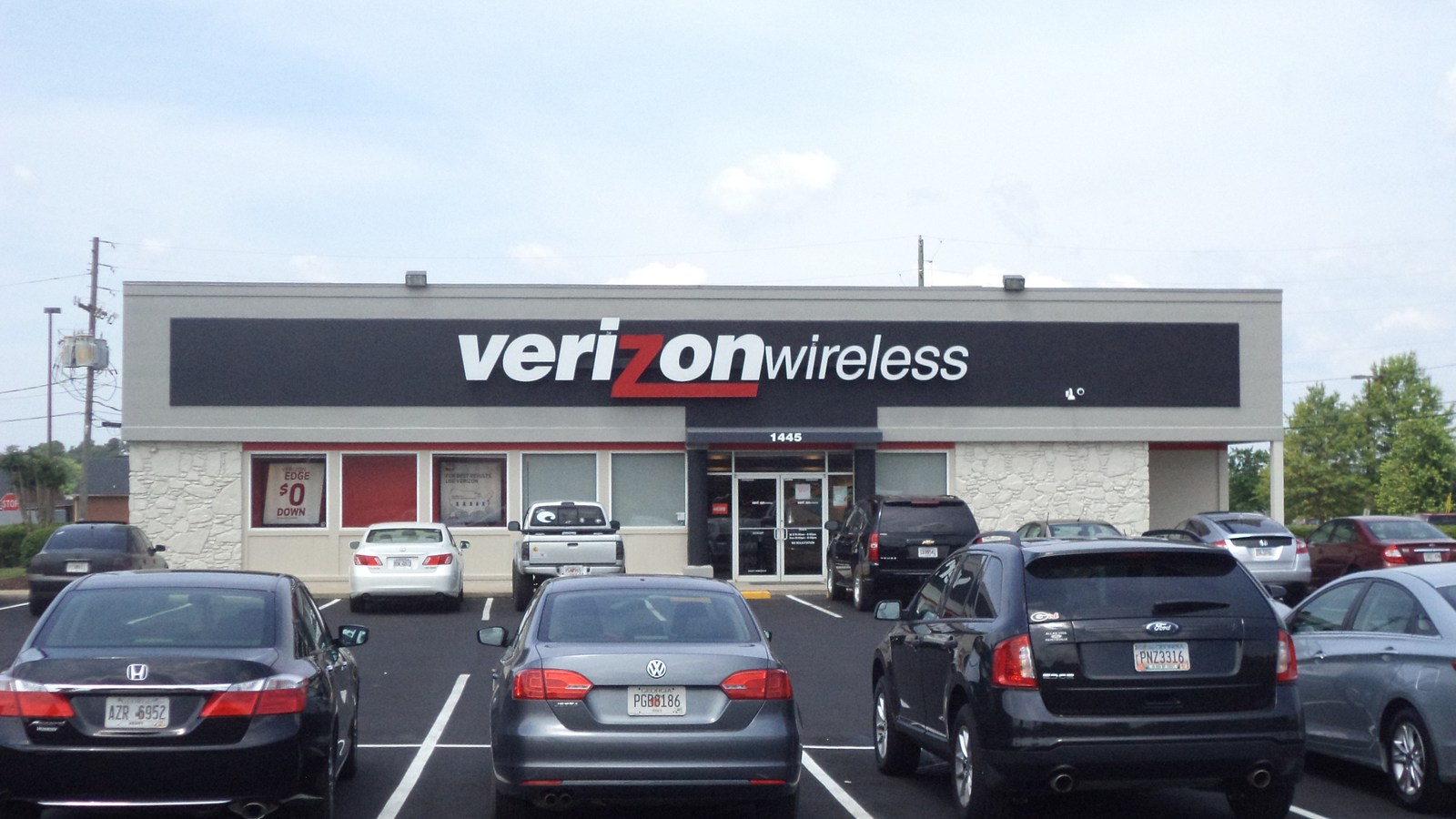 Loja da Verizon, operadora norte-americana que publica anualmente o Data Breach Investigations Report (DBIR)