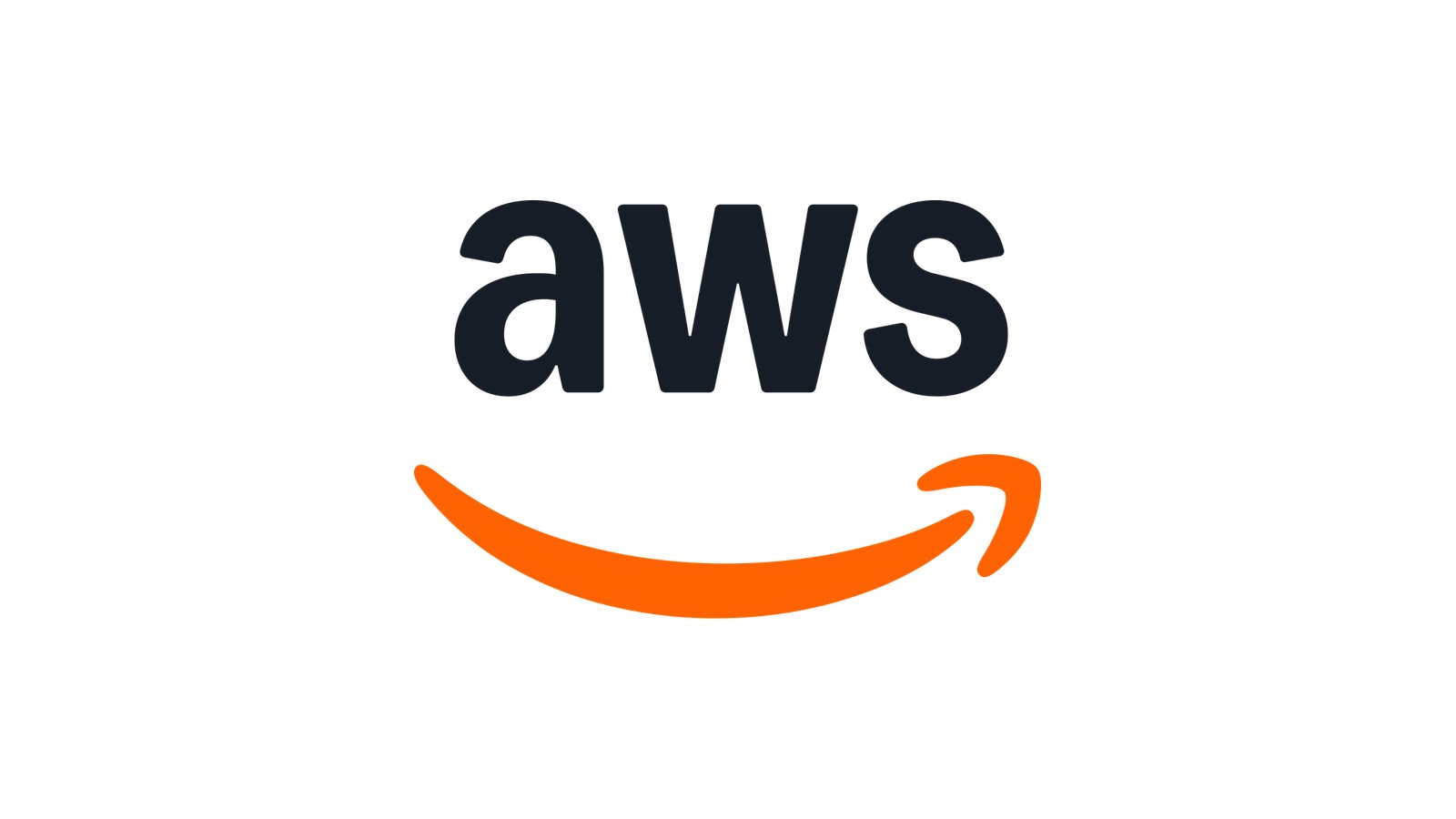 Logotipo da Amazon Web Services, cujo agente de gerenciamento recebeu a correção